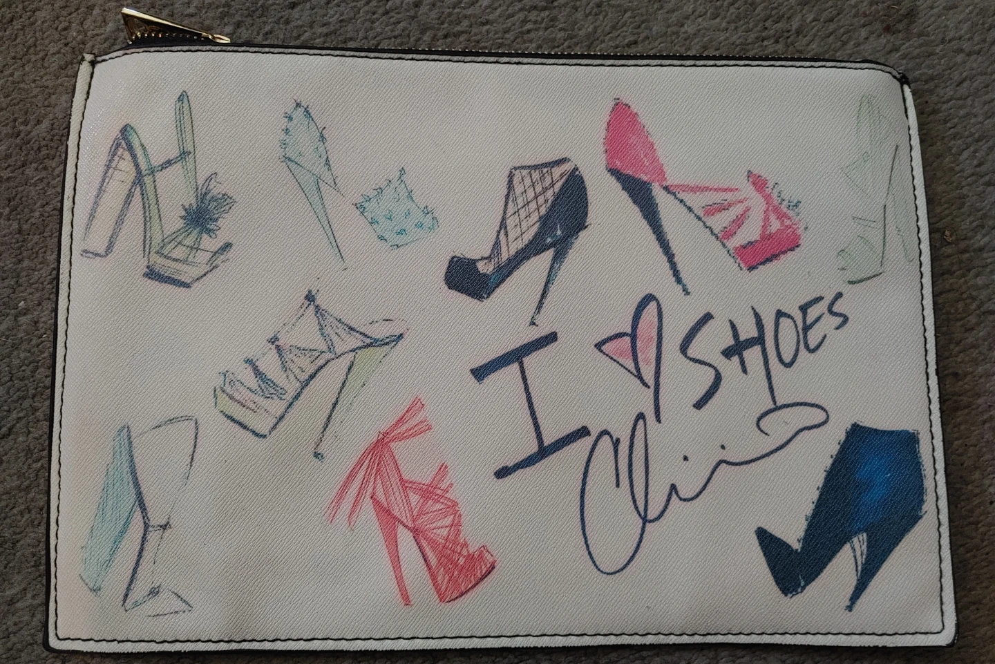 Christian Siriano Clutch with Shoe Design