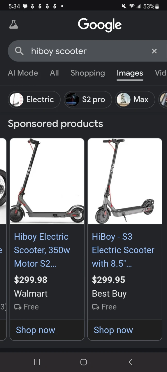 HIBOY ELECTRIC SCOOTER $100 - photo 3