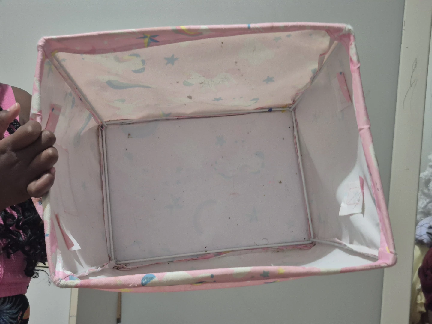Pink Unicorn Storage Bin - photo 2