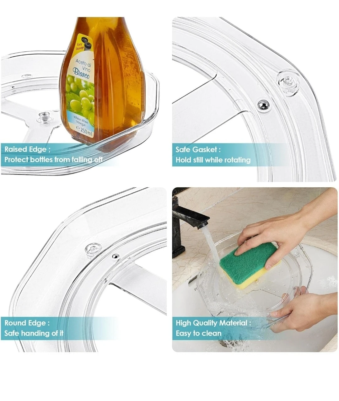 Vtopmart Lazy Susan Turntable Organizer - photo 5