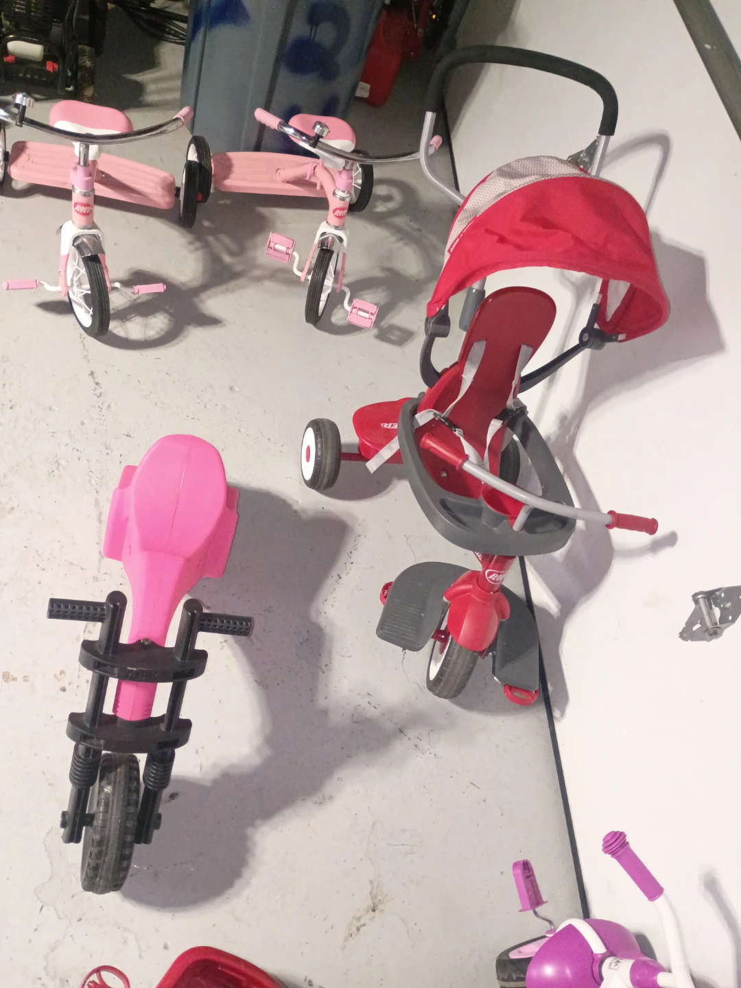 Radio Flyer Tricycles and Wagon