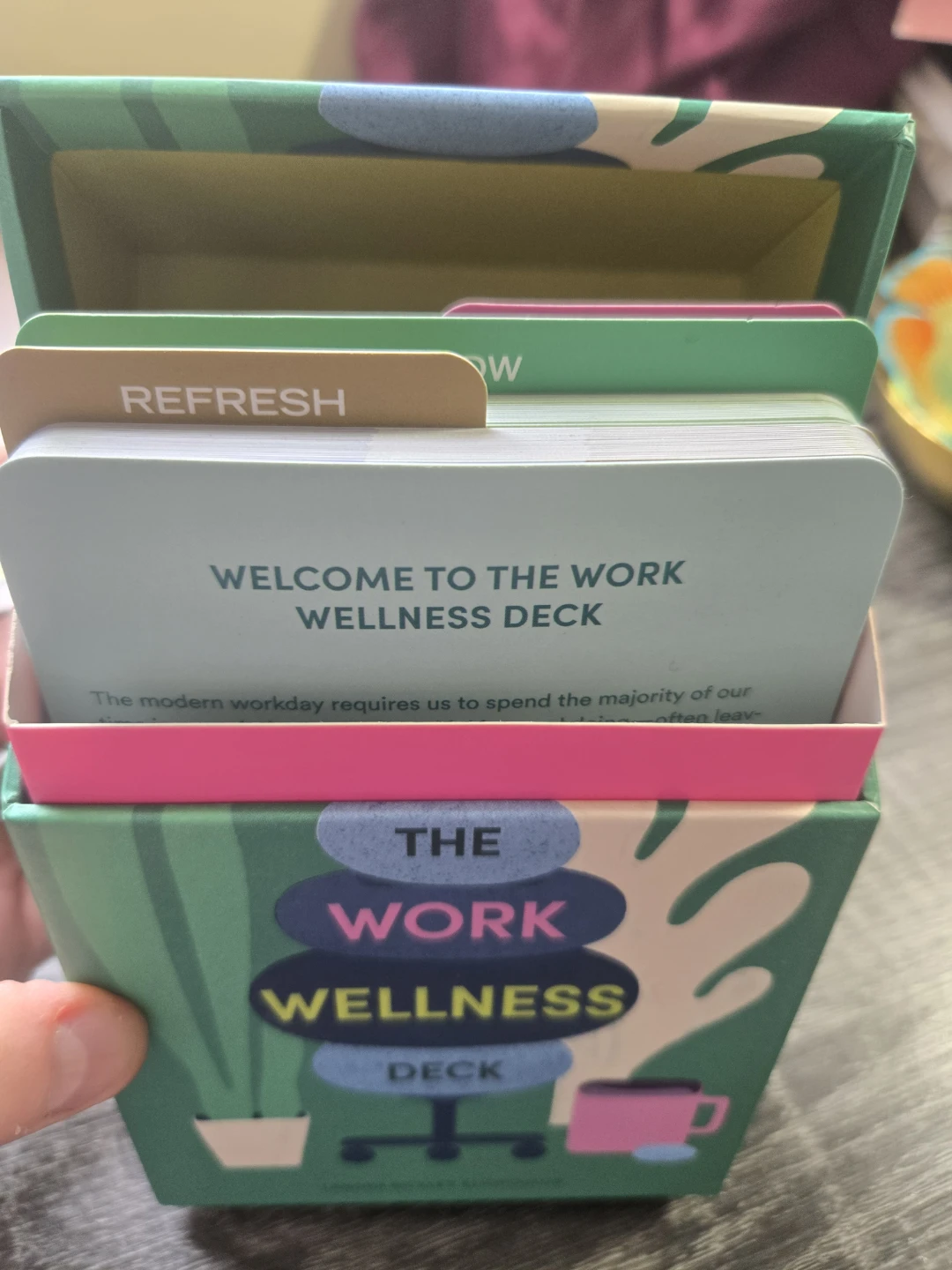 The Work Wellness Deck - 60 Simple Practices - photo 2