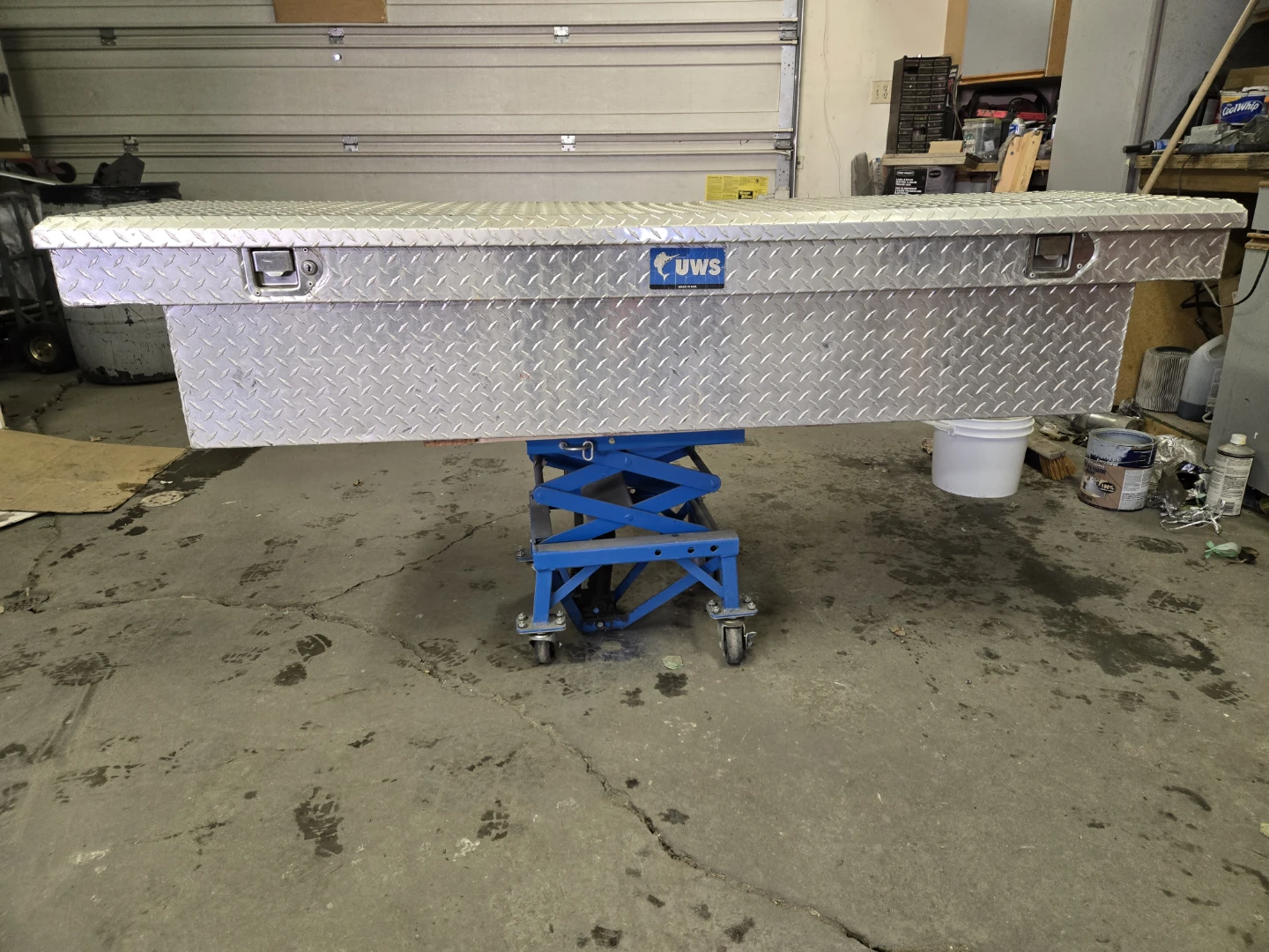 UWS Diamond Plate Truck Tool Box