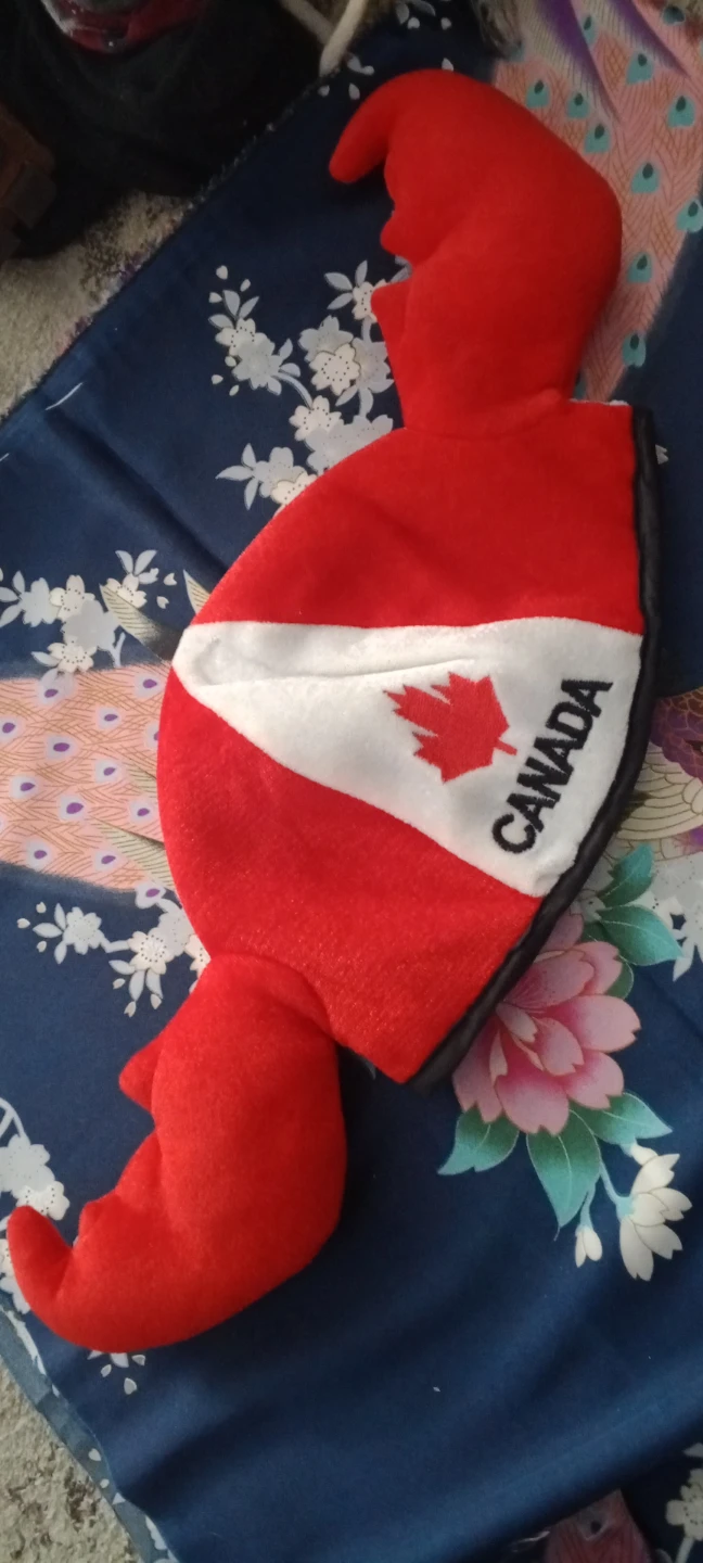 Canada Flag Plush Hat Vintage 😉