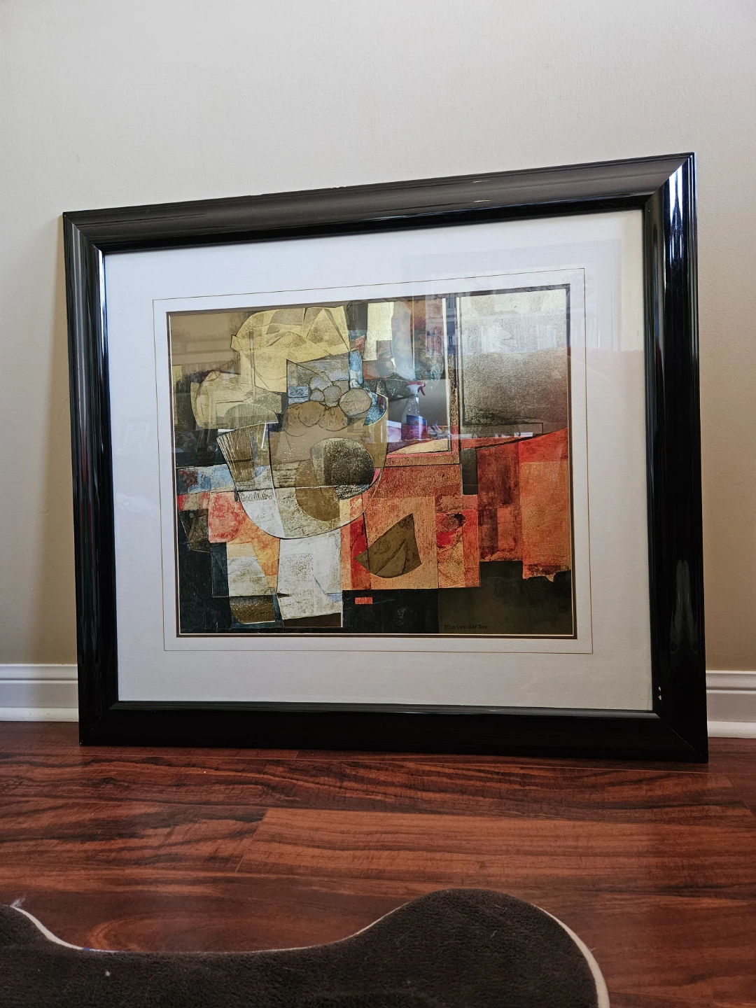 Framed Abstract Art Print - photo 3