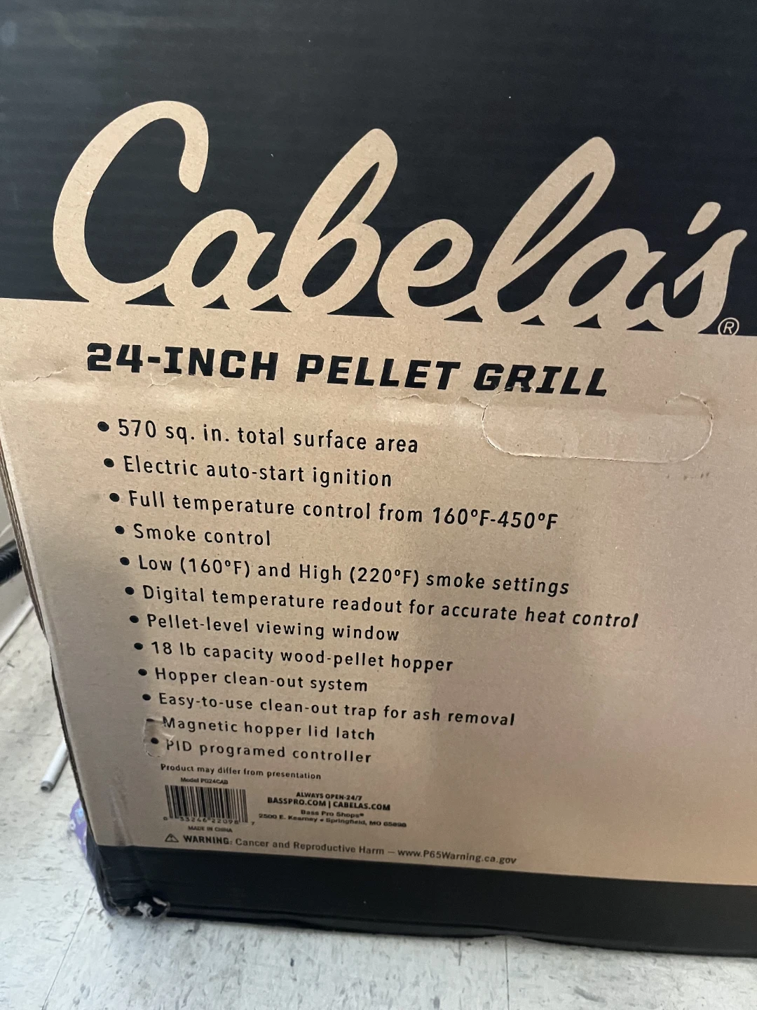 Cabela's 24-Inch Pellet Grill - photo 2