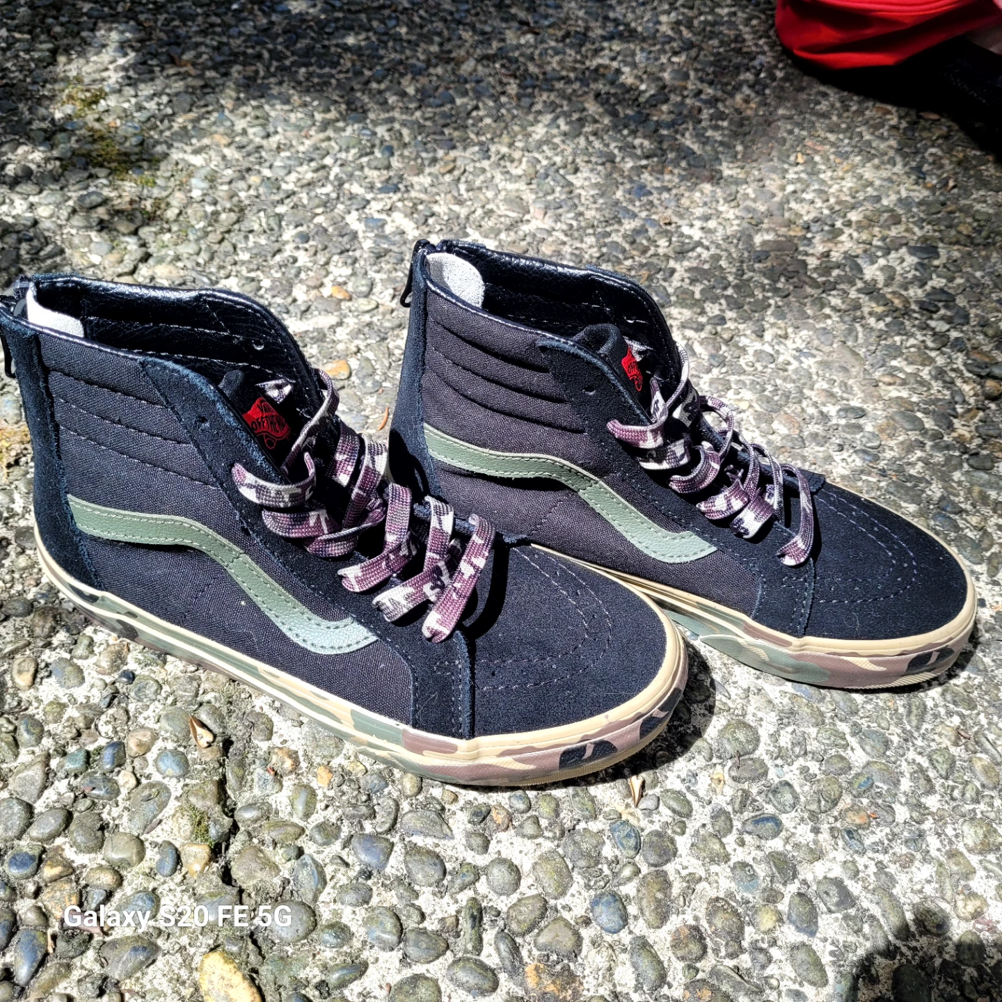 Vans Sk8-Hi Zip Kids Size 2.0 Shoes