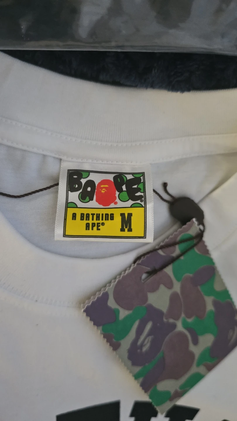 A Bathing Ape White T-Shirt Size M - photo 2