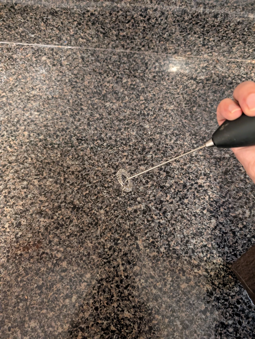 Black Handheld Milk Frother - photo 5