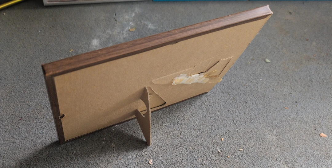 Wooden Picture Frame with Stand - photo 2