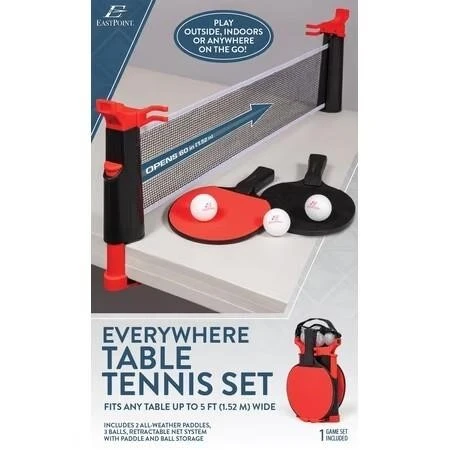 Eastpoint Sports Everywhere Table Tennis Set