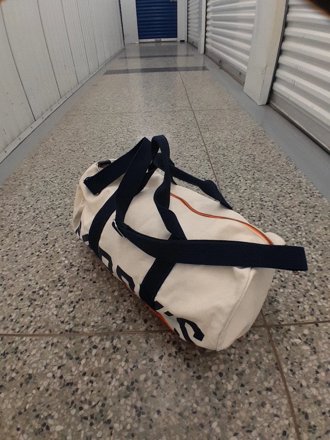 Canvas Duffle Bag Barry's College Style - photo 3