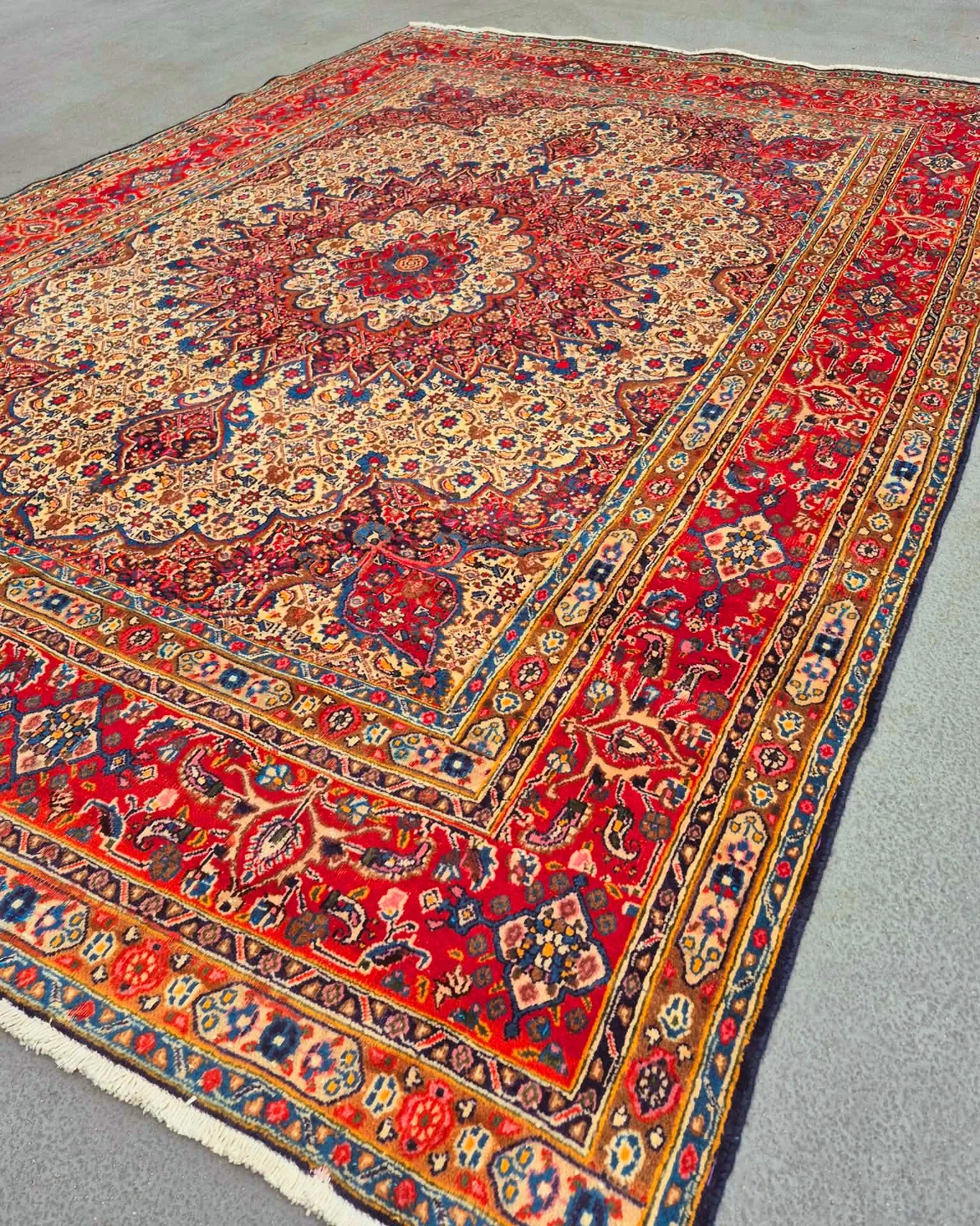 Hand Woven Large Persian Carpet Area Rug From Iran - photo 2