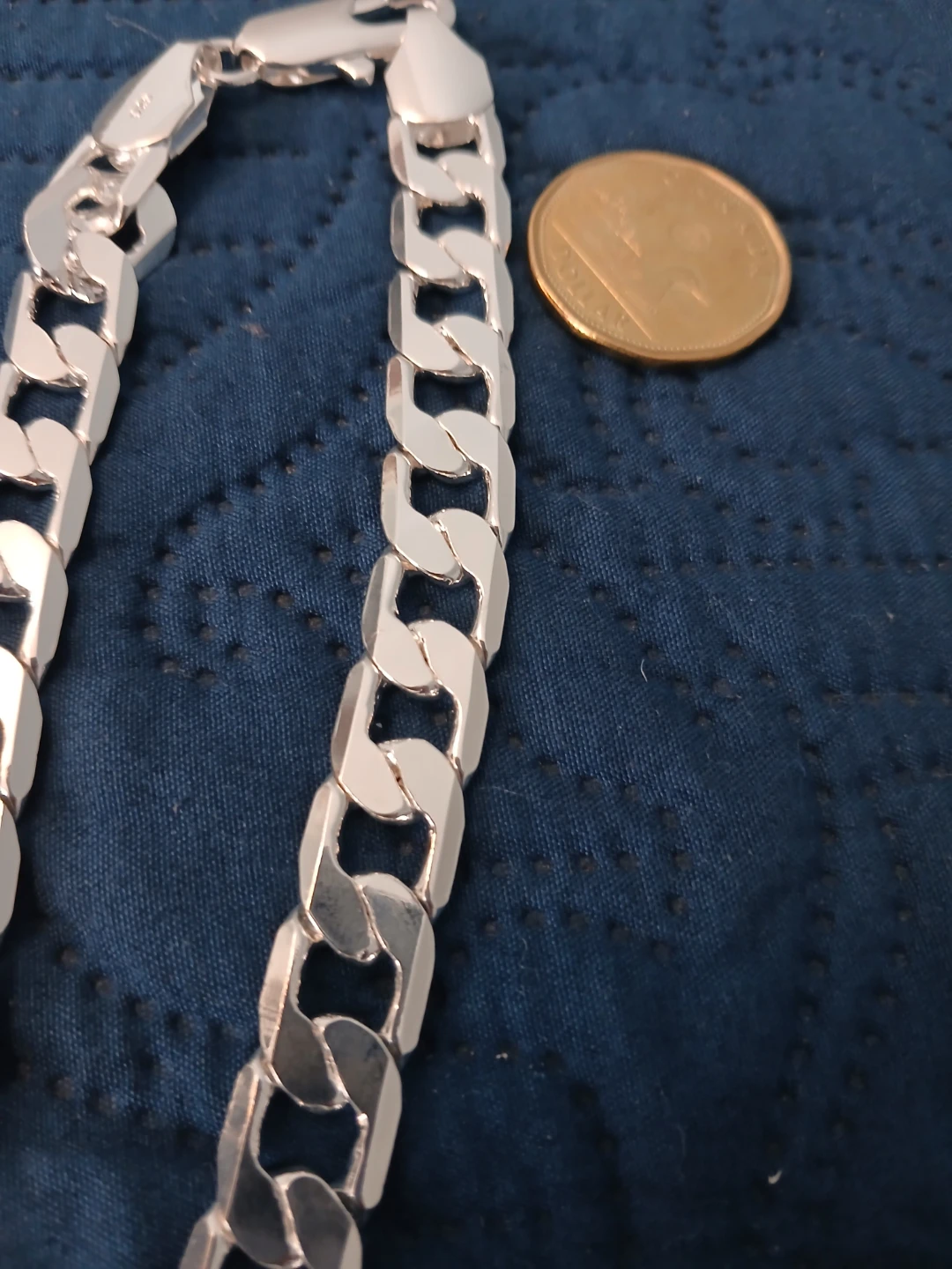Sterling Silver Curb Chain Necklace - photo 4