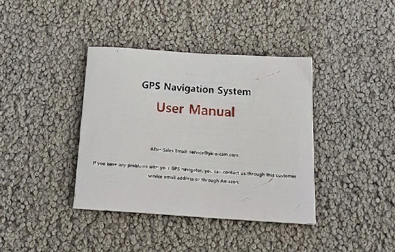 GPS Navigator J908 (9-inch) - photo 4