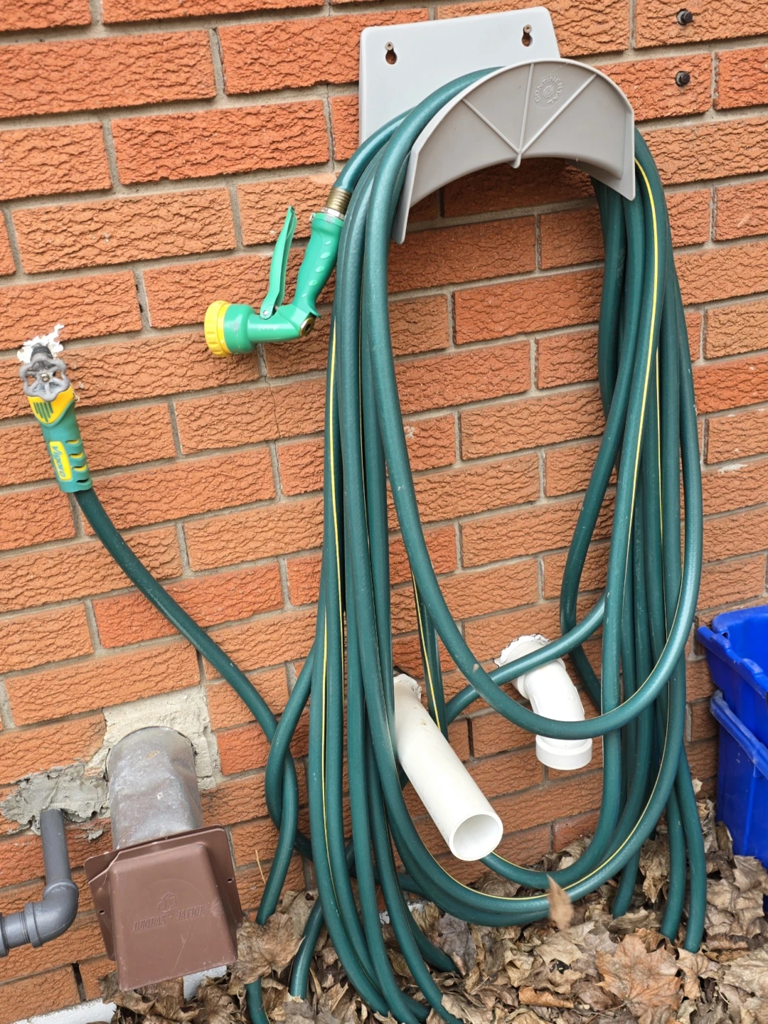 Vigoro 50ft Garden Hose with Spray Nozzle