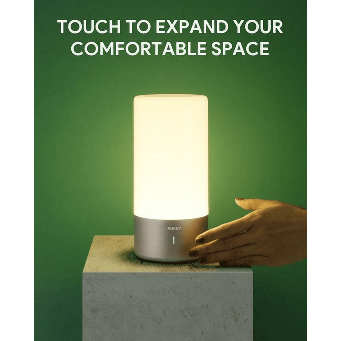 AUKEY RGB LED Table Lamp Touch Sensor