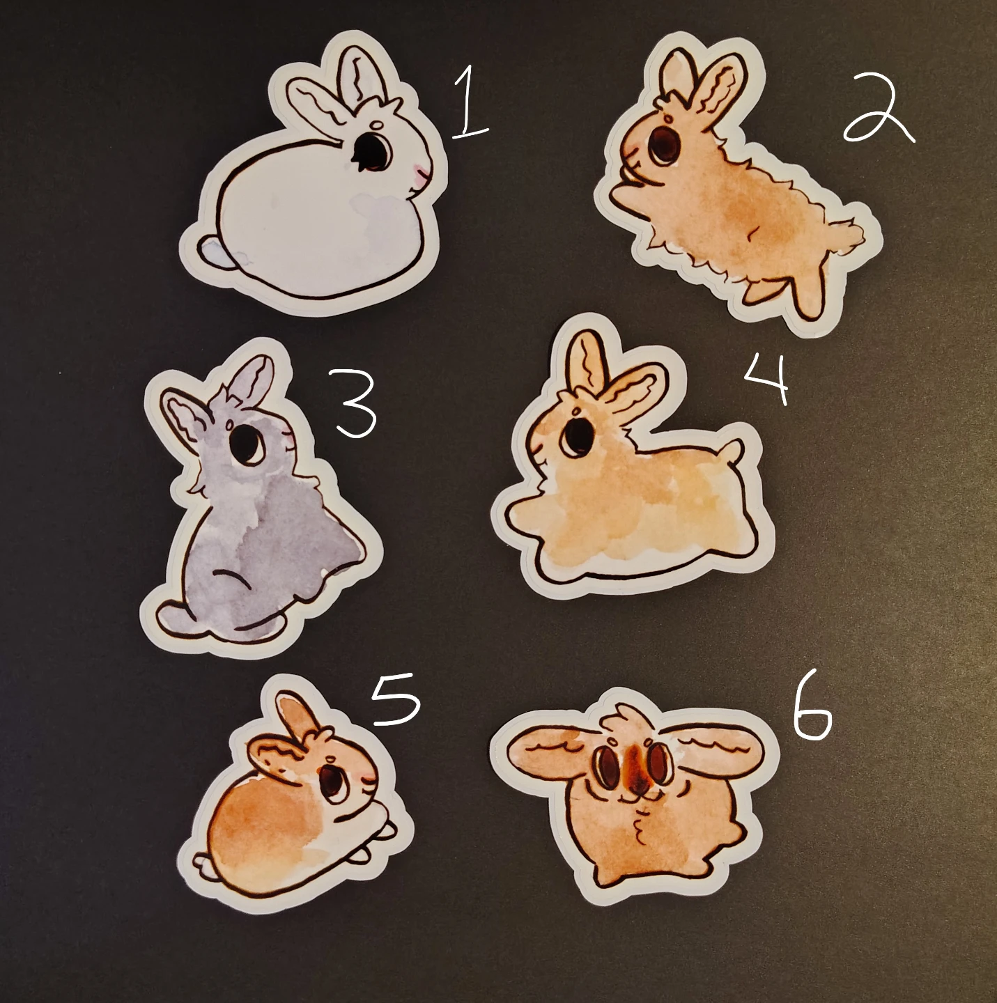 Artist Designed Vinyl Stickers