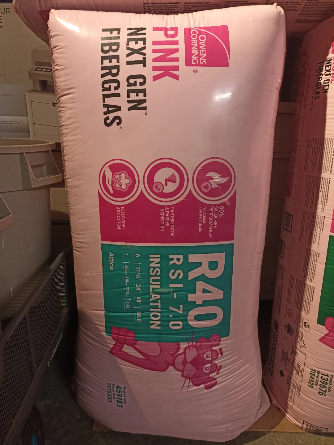 Owens Corning PINK NEXT GEN R40 Fiberglass Insulation