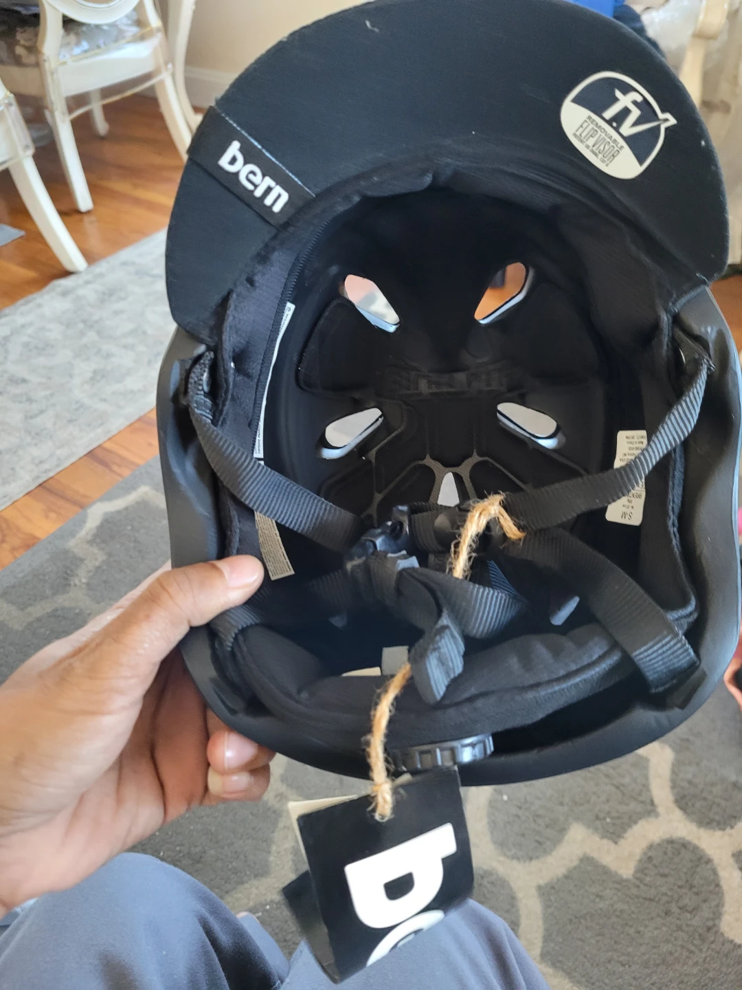 Bern Brentwood Flip Visor Helmet - Summer Matte Black S/M - photo 2