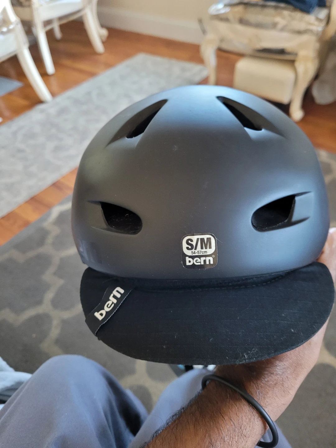 Bern Brentwood Flip Visor Helmet - Summer Matte Black S/M - photo 4