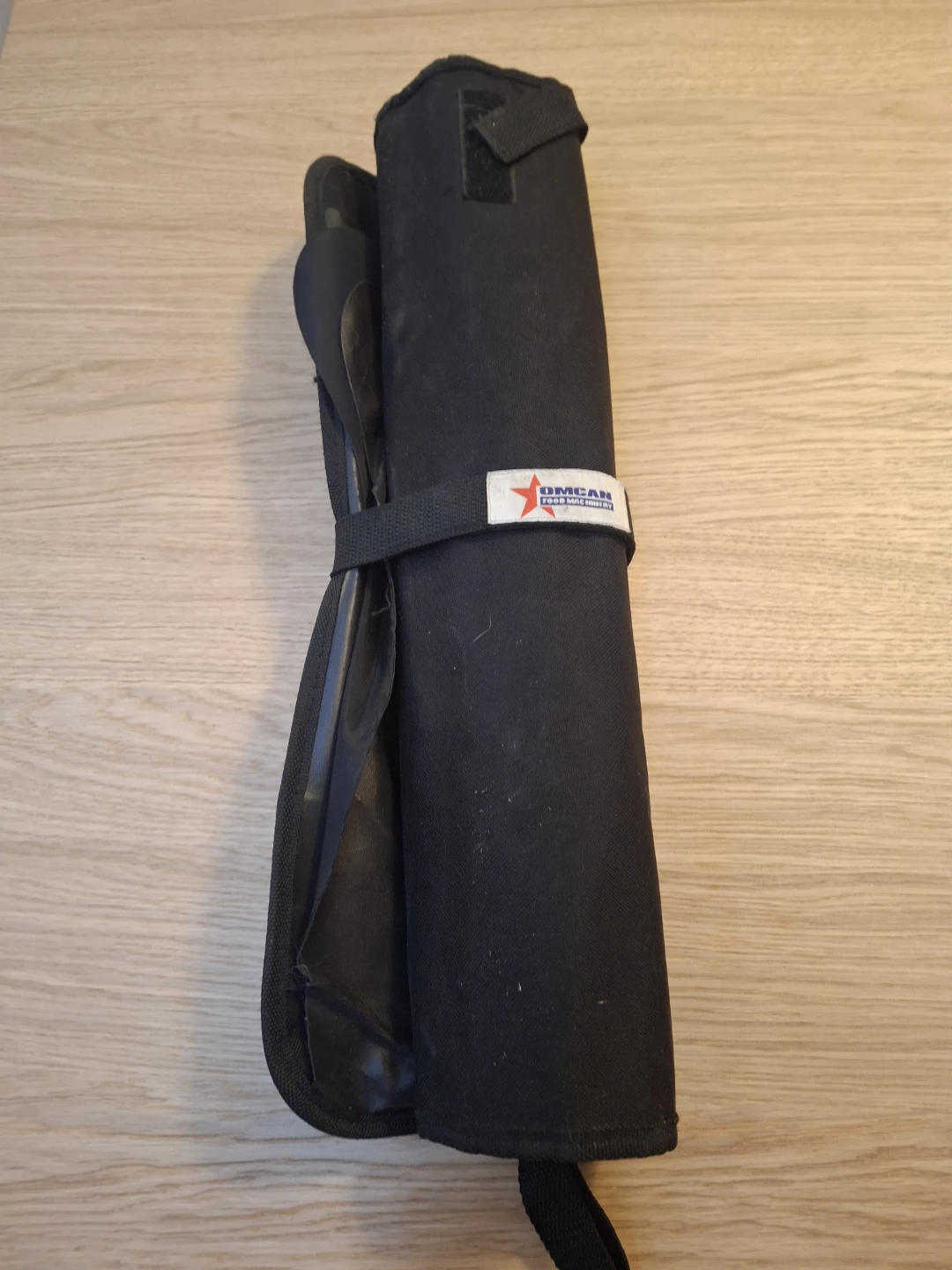 OMCAN Black Knife Roll Bag