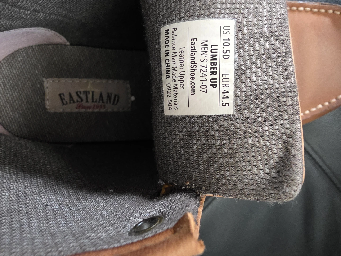 Eastland Lumber Up Boots - Size 10.5D - photo 4