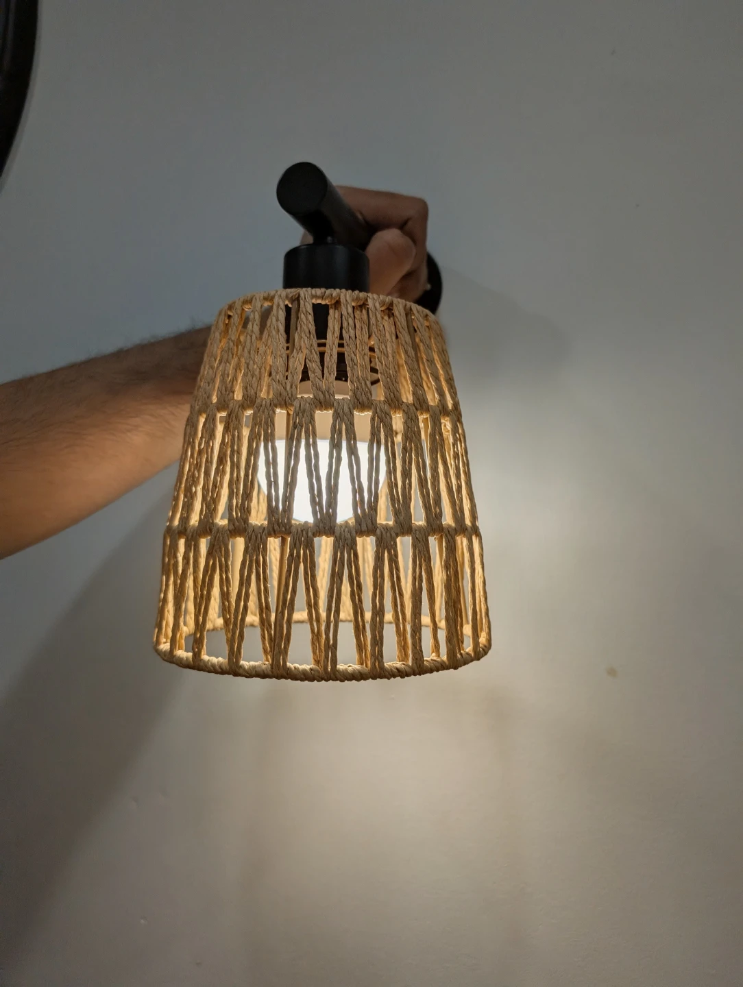 Battery Operated Wall Sconce Set of 2 with Remote - photo 2