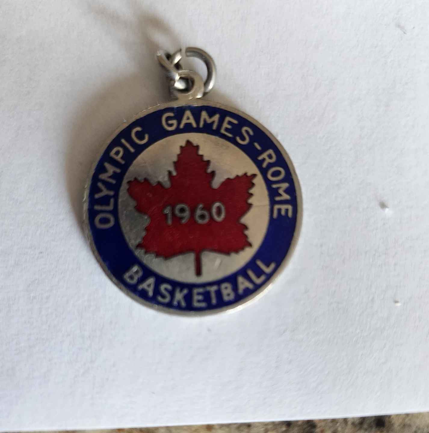 1960 Olympic Games  Basketball Charm