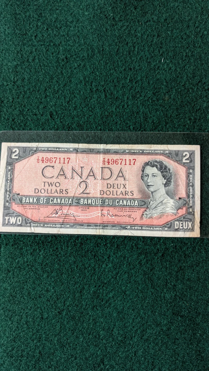 Canada 2 Dollars Bank Note