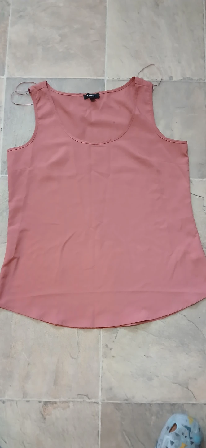 Le Château Pink Sleeveless Top Size G/L - photo 2