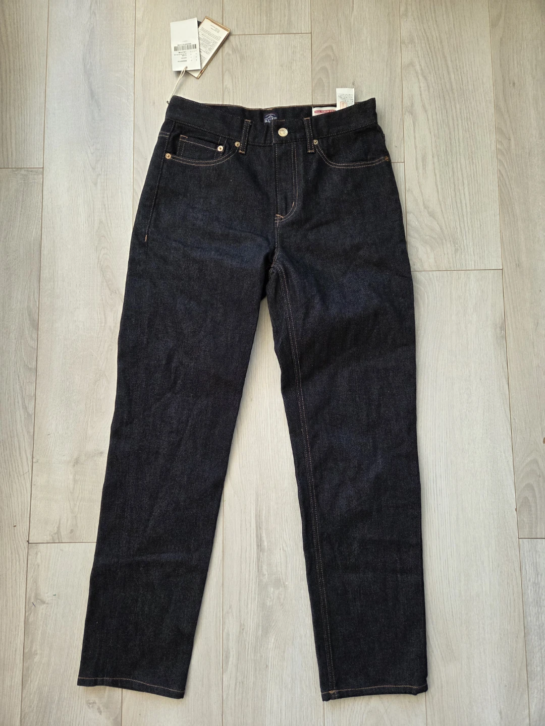 Evisu Premium Denim Straight Jeans Indigo Size L - photo 2