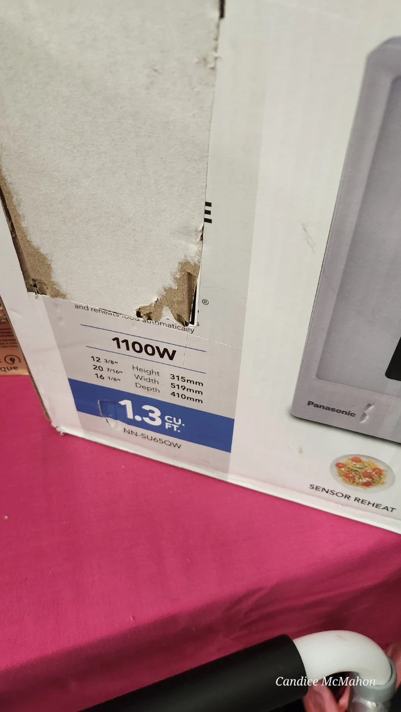 Panasonic 1.3 cu. ft. Microwave NN-SU65QW - photo 4