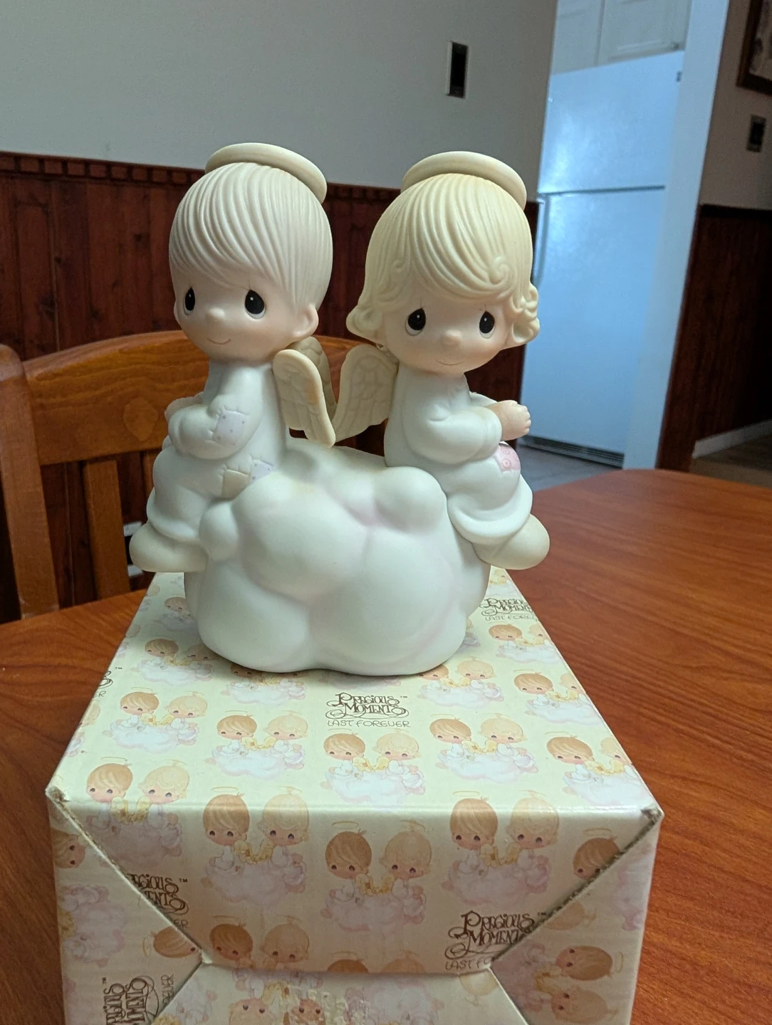 Precious Moments "Last Forever" Angel Figurine with Box