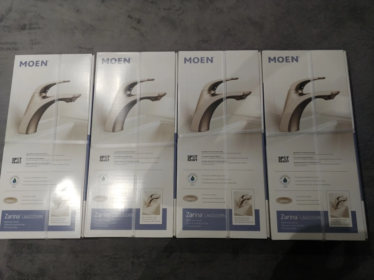 MOEN Zarina Bathroom Faucet L84533SRN