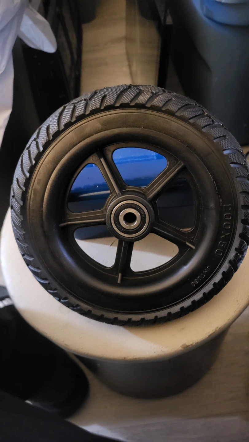 Brand New 200x50 Solid Rubber Tire and Rim for e - scooter - photo 2