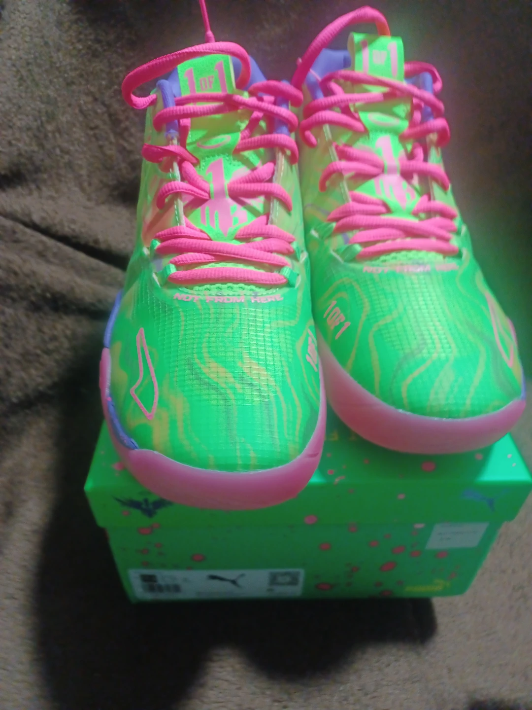 Puma mb.01 inverse toxic size 11.5 - photo 2