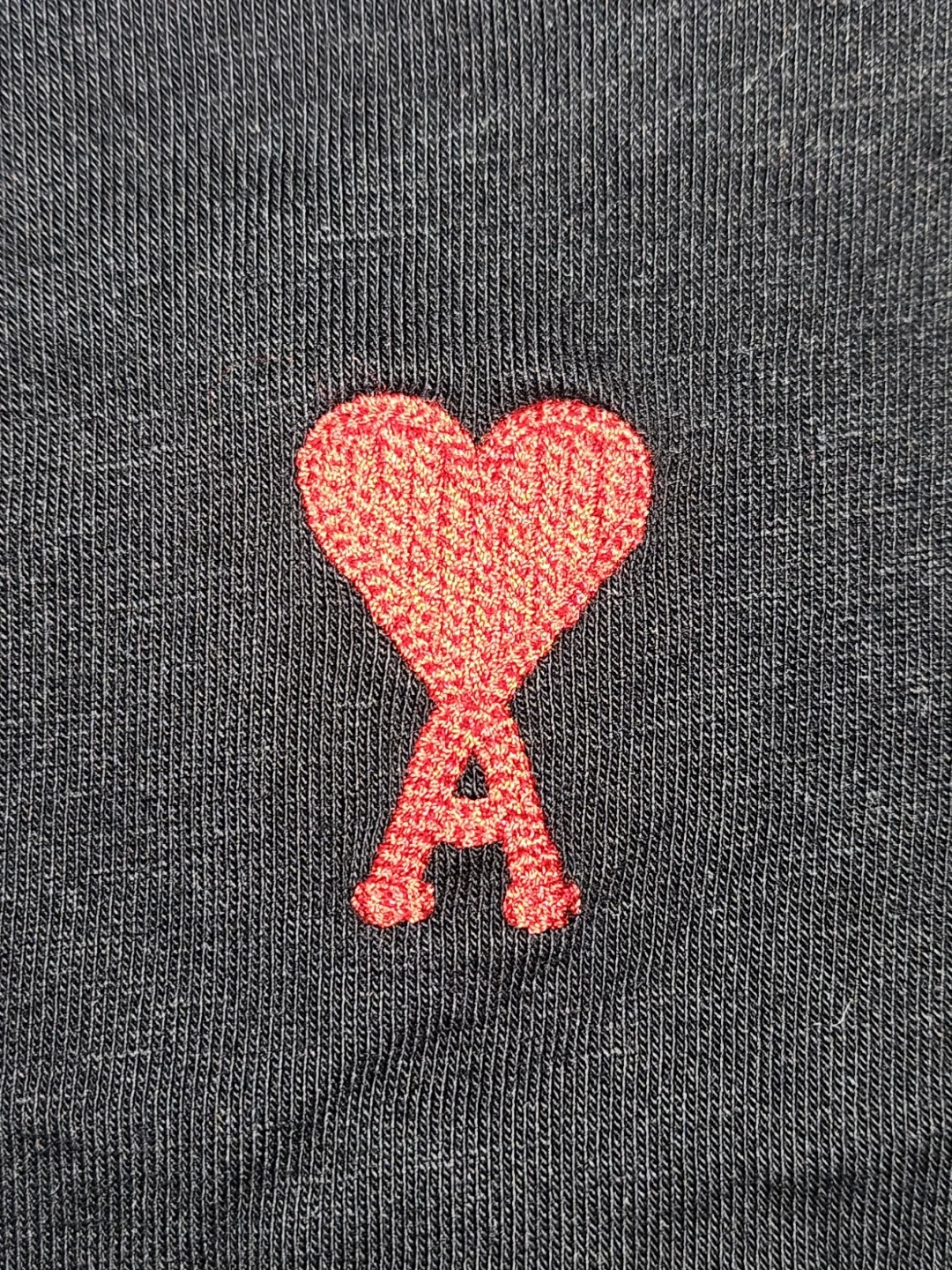 Authentic Ami Alexandre Mattiussi Black Red Men's Shirt - photo 4