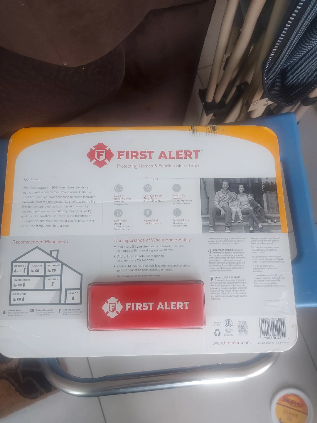 First Alert Smoke Alarm 2 Pack - photo 2