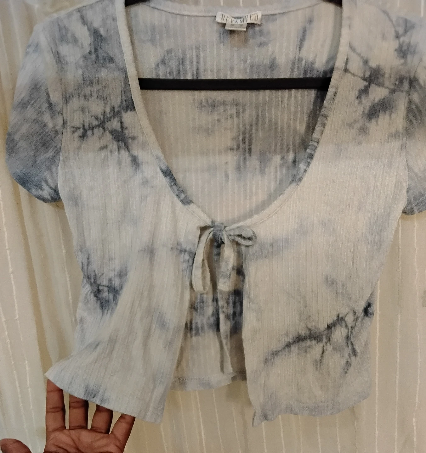 Revamped Tie-Front Crop Top - photo 2