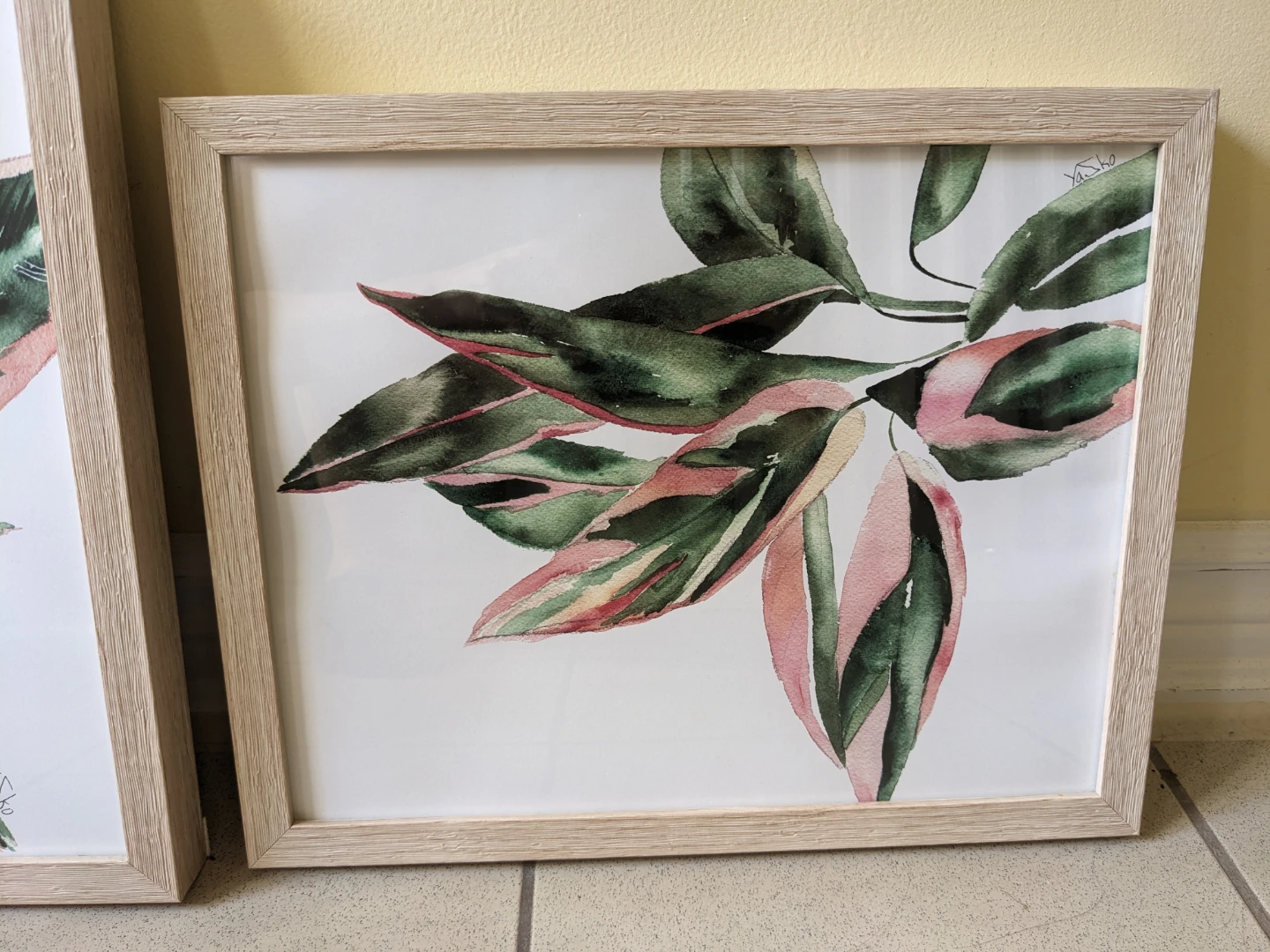Set of 2 Framed Plant Art Prints wall decor - photo 5