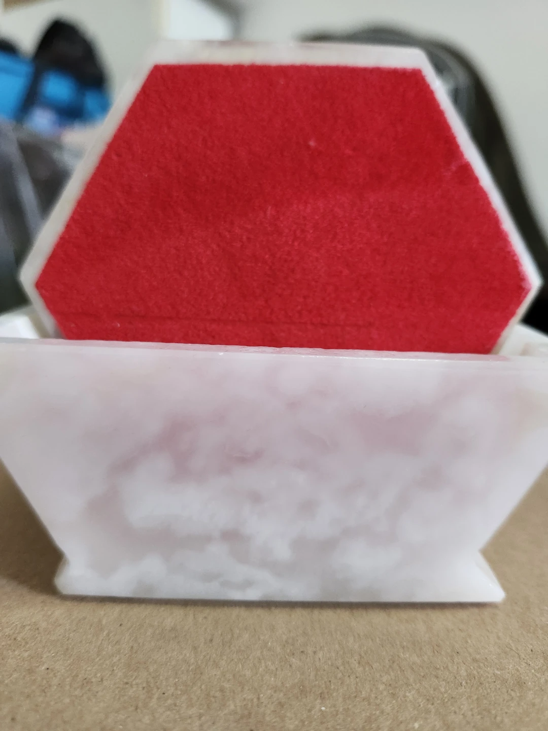 Marble Coaster Set with Holder