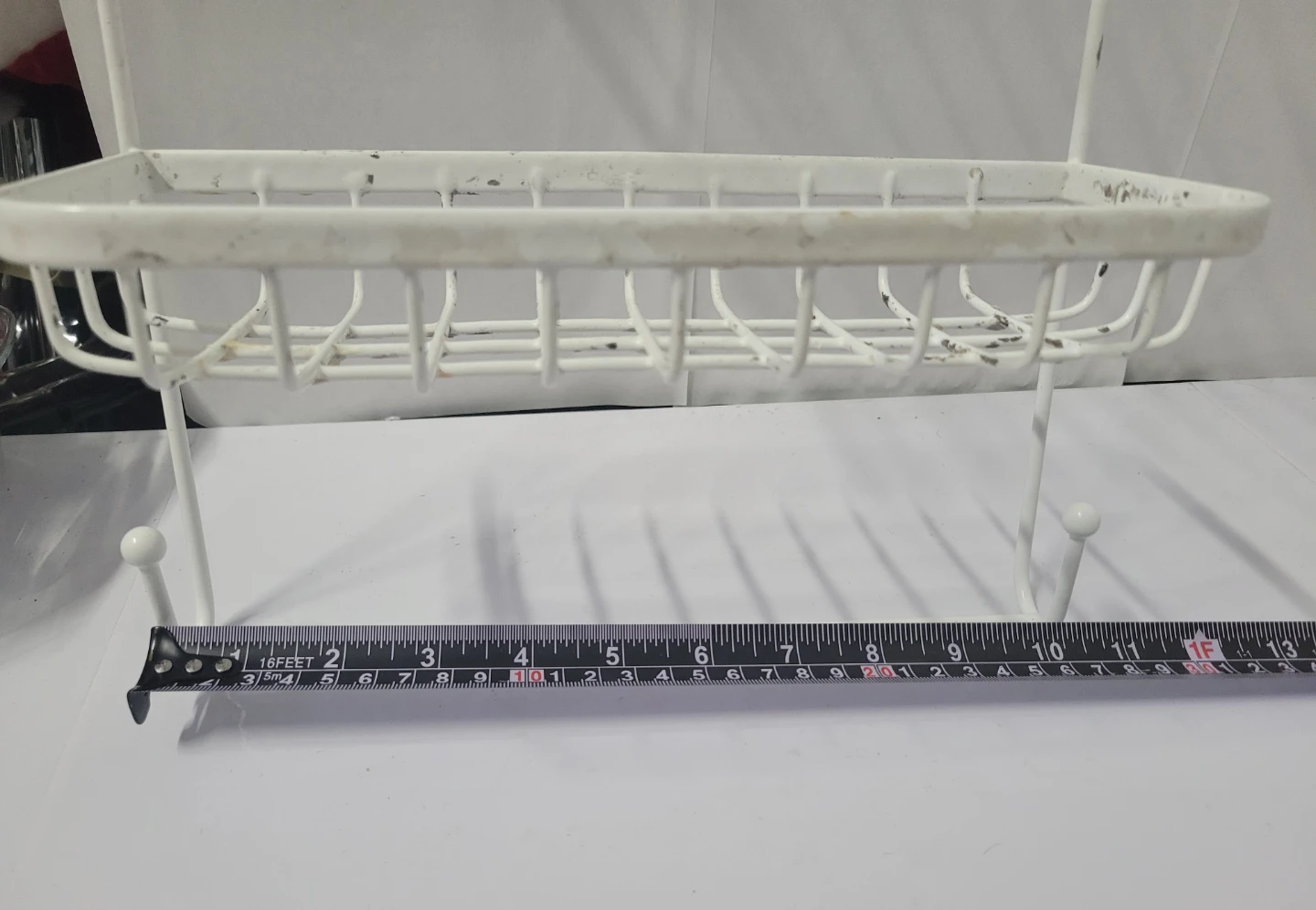 White 2-Tier Hanging Shower Caddy - photo 4