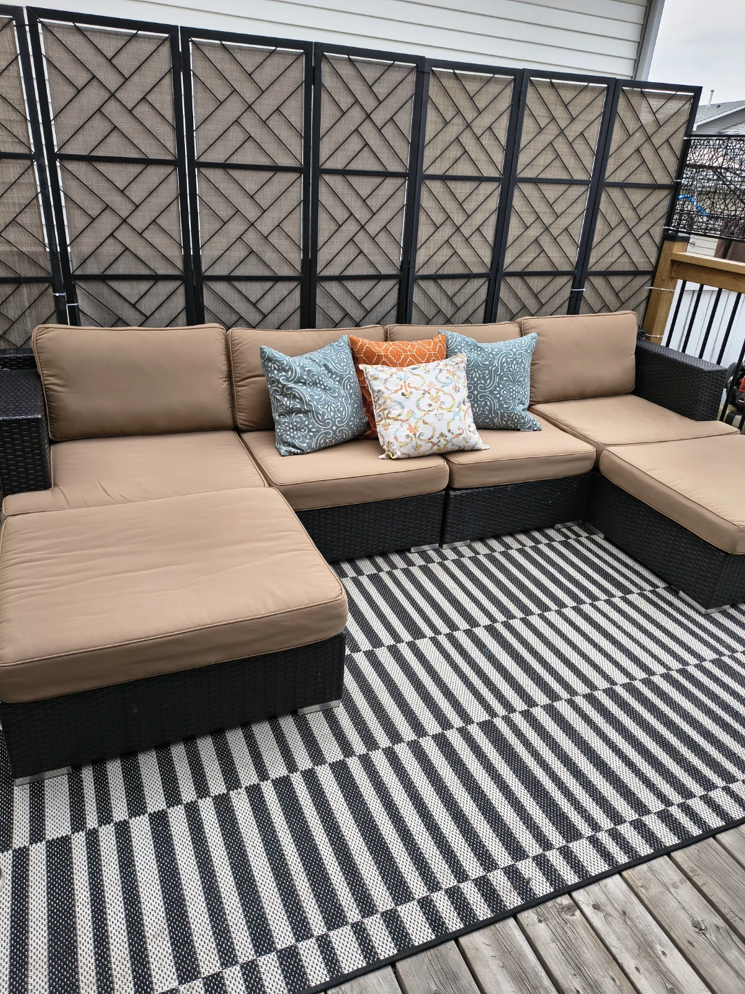 Sirio - Niko Wicker Patio Set