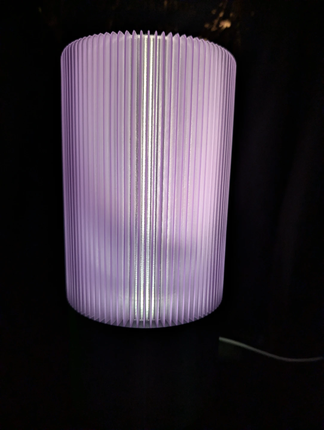 Hand made table Lamp 2 shades