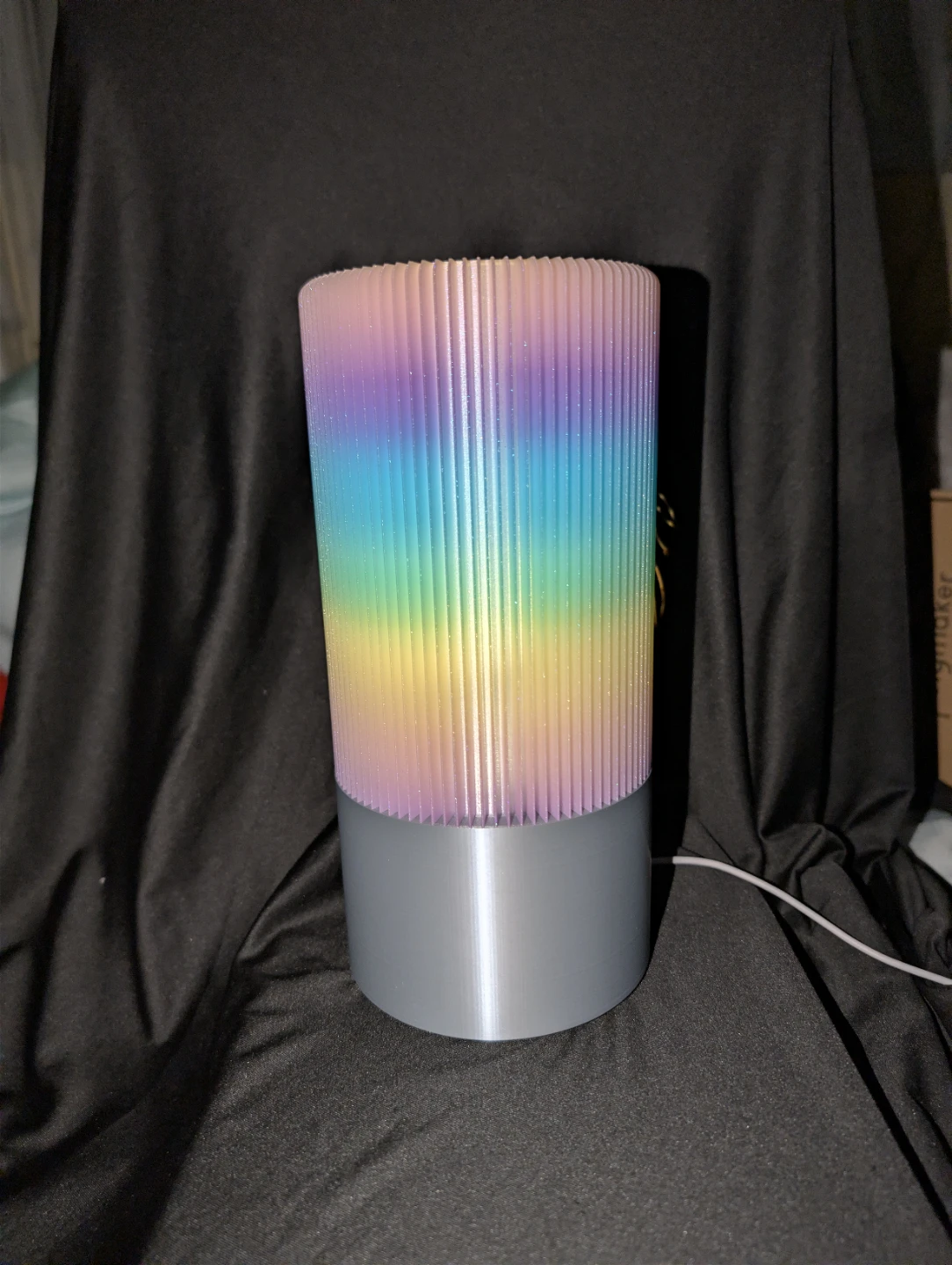 Hand made table Lamp 2 shades - photo 3