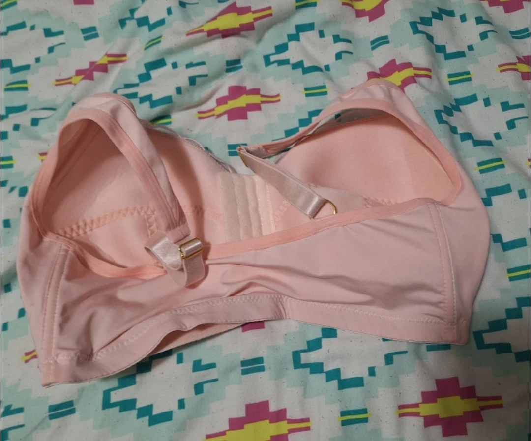 Pink Embroidered Bra 85F/36DDD - photo 2
