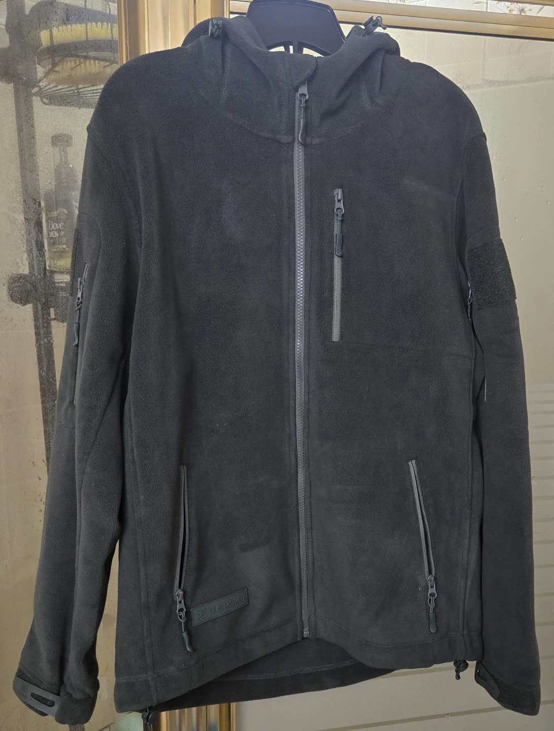 BÆRSkin Men's Fleece Hoodie 4.0.  Dark Green.  Medium.