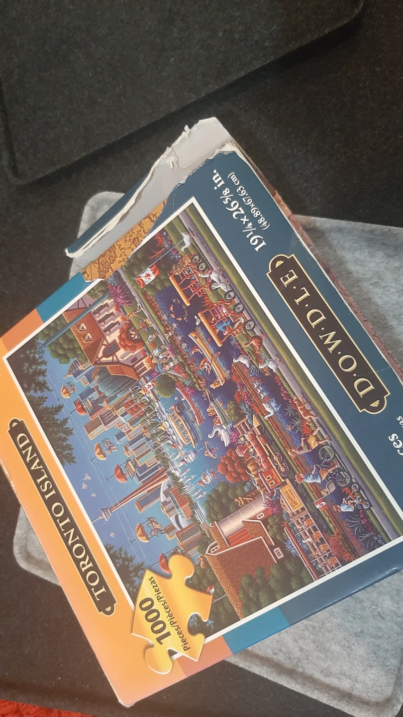 Dowdle Puzzles Toronto Island 1000 Piece Jigsaw Puzzle - photo 3