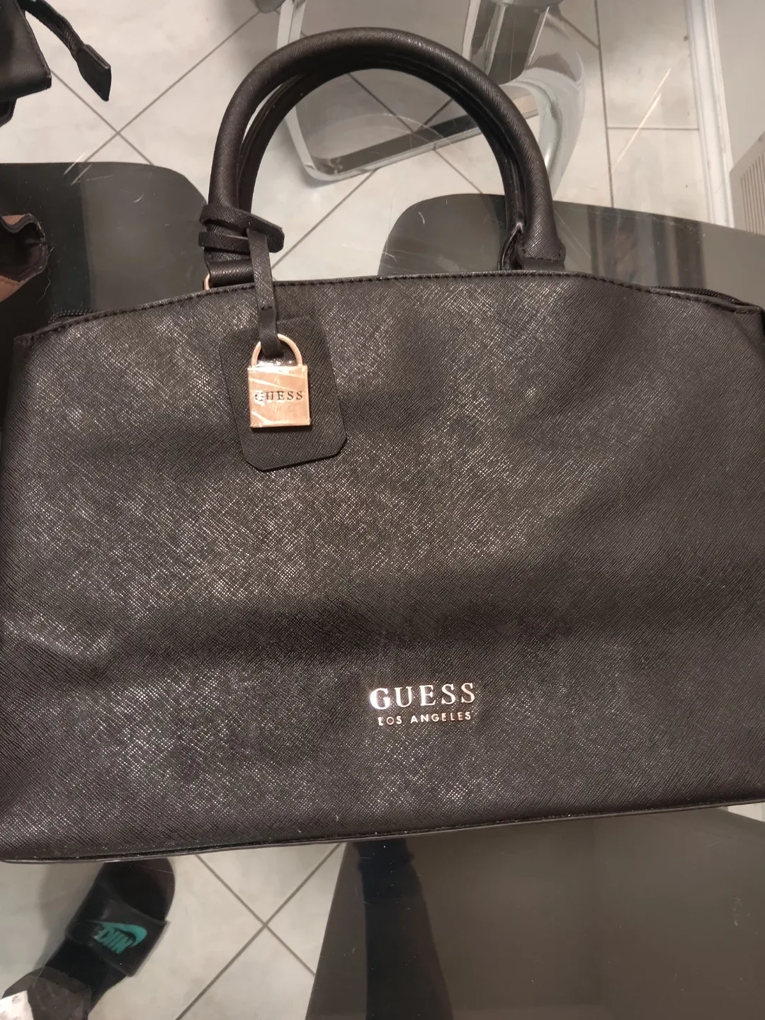 Guess Los Angeles Black Tote Bag